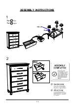 Preview for 6 page of Furniture of America CM7182C Assembly Instructions Manual