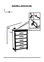 Preview for 7 page of Furniture of America CM7182C Assembly Instructions Manual