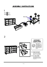 Preview for 6 page of Furniture of America CM7182D Assembly Instructions Manual