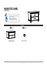 Preview for 5 page of Furniture of America CM7182N Assembly Instructions Manual