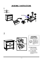 Preview for 6 page of Furniture of America CM7182N Assembly Instructions Manual