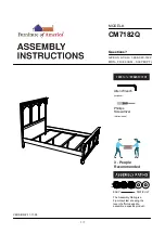 Furniture of America CM7182Q Assembly Instructions Manual preview