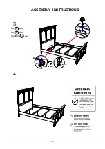 Предварительный просмотр 7 страницы Furniture of America CM7182Q Assembly Instructions Manual