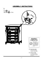 Preview for 6 page of Furniture of America CM7183C Assembly Instructions Manual