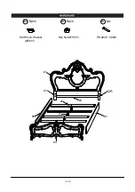 Предварительный просмотр 6 страницы Furniture of America CM7183Q Assembly Instructions Manual