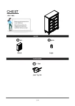 Preview for 5 page of Furniture of America CM7184C Assembly Instructions Manual
