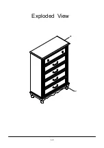 Preview for 6 page of Furniture of America CM7184C Assembly Instructions Manual