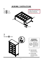 Preview for 7 page of Furniture of America CM7184C Assembly Instructions Manual