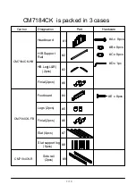 Предварительный просмотр 7 страницы Furniture of America CM7184CK Assembly Instructions Manual