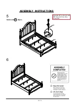 Предварительный просмотр 10 страницы Furniture of America CM7184CK Assembly Instructions Manual