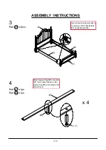 Preview for 9 page of Furniture of America CM7184F Assembly Instructions Manual