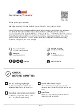 Preview for 2 page of Furniture of America CM7186C Assembly Instructions Manual