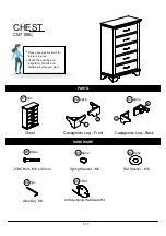 Preview for 5 page of Furniture of America CM7186C Assembly Instructions Manual