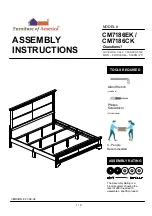 Furniture of America CM7186CK Assembly Instructions Manual preview