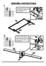 Preview for 7 page of Furniture of America CM7186CK Assembly Instructions Manual