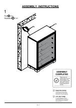 Preview for 6 page of Furniture of America CM7187C Assembly Instructions Manual