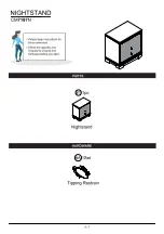 Preview for 5 page of Furniture of America CM7187N Assembly Instructions Manual