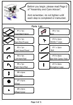 Preview for 9 page of Furniture of America CM7190F Assembly Instructions Manual