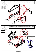 Preview for 4 page of Furniture of America CM7194Q Assembly Instructions Manual