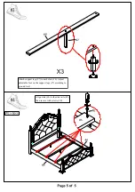 Preview for 5 page of Furniture of America CM7194Q Assembly Instructions Manual