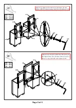 Preview for 5 page of Furniture of America CM7195V-1 Assembly Instructions