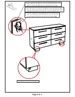 Preview for 4 page of Furniture of America CM7201D Assembly Instructions Manual