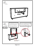 Preview for 8 page of Furniture of America CM7201D Assembly Instructions Manual