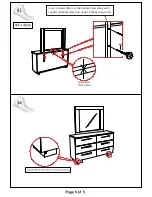 Preview for 9 page of Furniture of America CM7201D Assembly Instructions Manual