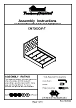 Furniture of America CM7202F Assembly Instructions Manual preview