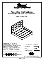 Preview for 7 page of Furniture of America CM7202F Assembly Instructions Manual