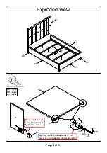 Preview for 4 page of Furniture of America CM7203Q Assembly Instructions Manual