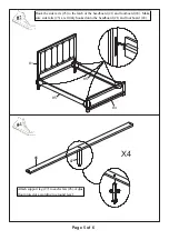 Preview for 5 page of Furniture of America CM7263Q Assembly Instructions Manual