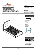 Furniture of America CM7272-VN Assembly Instructions Manual preview