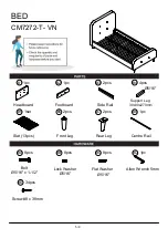 Предварительный просмотр 5 страницы Furniture of America CM7272-VN Assembly Instructions Manual