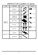 Предварительный просмотр 6 страницы Furniture of America CM7272-VN Assembly Instructions Manual