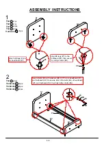 Предварительный просмотр 8 страницы Furniture of America CM7272-VN Assembly Instructions Manual