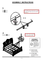 Preview for 9 page of Furniture of America CM7277CK Assembly Instructions Manual