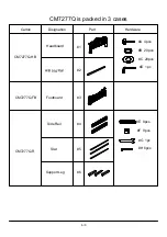 Preview for 6 page of Furniture of America CM7277Q Assembly Instructions Manual