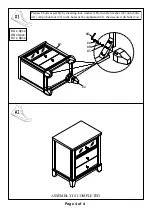 Preview for 4 page of Furniture of America CM7289N Assembly Instructions