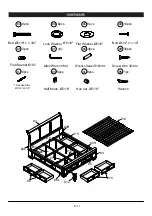 Preview for 6 page of Furniture of America CM7302CK Assembly Instructions Manual