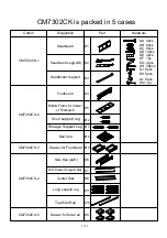 Preview for 7 page of Furniture of America CM7302CK Assembly Instructions Manual