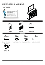 Preview for 5 page of Furniture of America CM7302D-M Assembly Instructions Manual