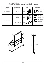 Preview for 6 page of Furniture of America CM7302D-M Assembly Instructions Manual