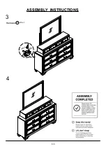 Preview for 8 page of Furniture of America CM7302D-M Assembly Instructions Manual