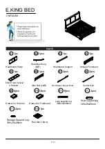 Preview for 5 page of Furniture of America CM7302EK Assembly Instructions Manual