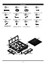 Preview for 6 page of Furniture of America CM7302EK Assembly Instructions Manual