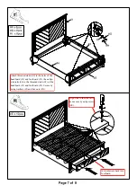 Preview for 7 page of Furniture of America CM7315CK Assembly Instructions Manual