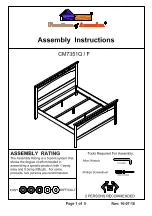 Furniture of America CM7351CK Assembly Instructions Manual preview