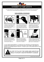 Preview for 2 page of Furniture of America CM7351CK Assembly Instructions Manual