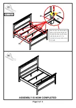 Preview for 5 page of Furniture of America CM7351CK Assembly Instructions Manual